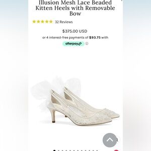 Bella belle wedding shoes